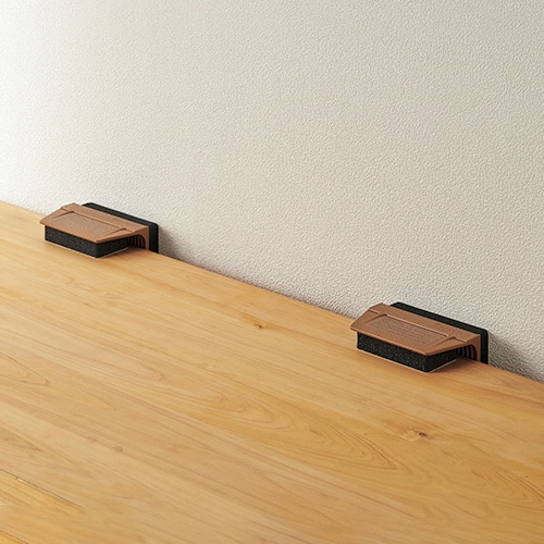 不二ラテックス L型固定式不動王 ブラウン FFT-001 1パック(2個)(ご注文単位1パック)【直送品】