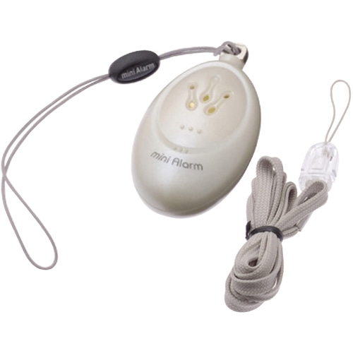 ヤザワ 防犯ミニアラーム ホワイト SE26 1個(ご注文単位1個)【直送品】