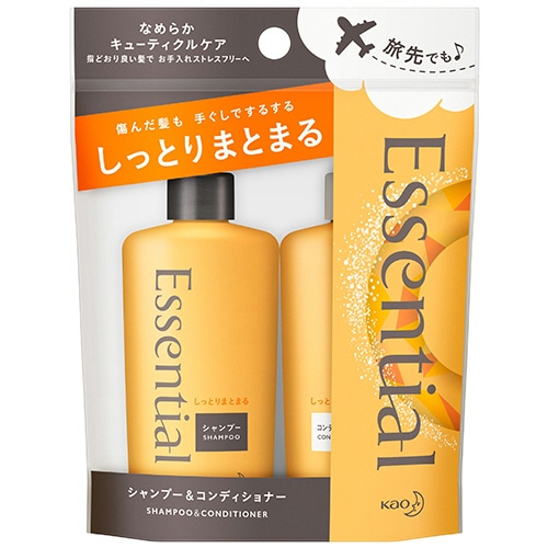 花王　エッセンシャル　しっとりツヤ髪ミニセット　1セット（ご注文単位1セット）【直送品】