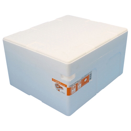 石山　発泡容器　なんでも箱　28.2L　ホワイト　TI-330RII　1個（ご注文単位1個）【直送品】