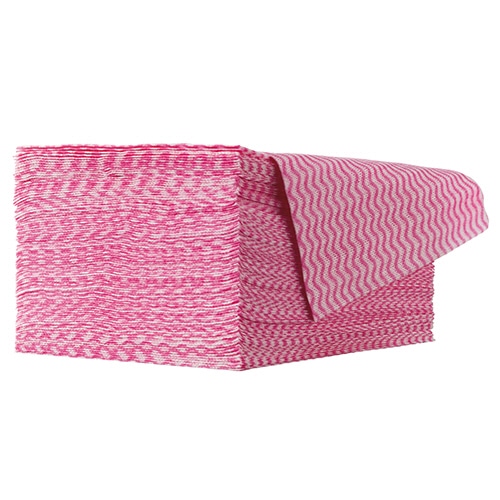 やなぎプロダクツ　カウンタークロス　S　34×35cm　ピンク　KT-017　1パック（100枚）（ご注文単位1パック）【直送品】