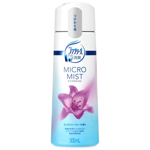 P＆G　ファブリーズ　マイクロミスト　エレガント・リリーの香り　つけかえ用　300ml　1本（ご注文単位1本）【直送品】