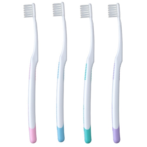 ライオン システマハブラシ 超コンパクト4列ヘッド ふつう 1本(ご注文単位1本)【直送品】