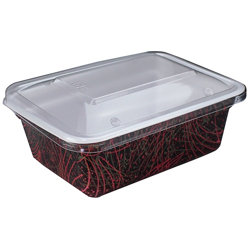 デンカポリマー 長角丼 E-110身 1パック(50枚)(ご注文単位1パック)【直送品】