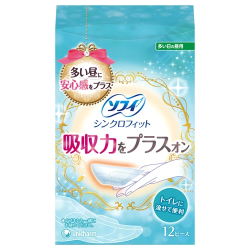 ユニ・チャーム ソフィ シンクロフィット 1箱(12ピース)(ご注文単位1箱)【直送品】