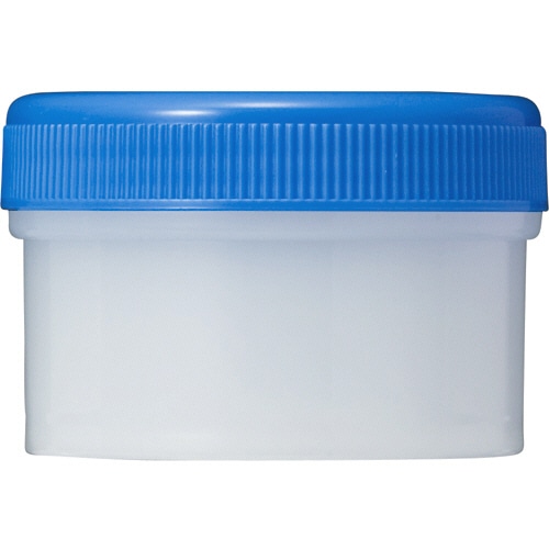 シンリョウ　SK軟膏容器　B型　60ml　青　1セット（100個）（ご注文単位1セット）【直送品】