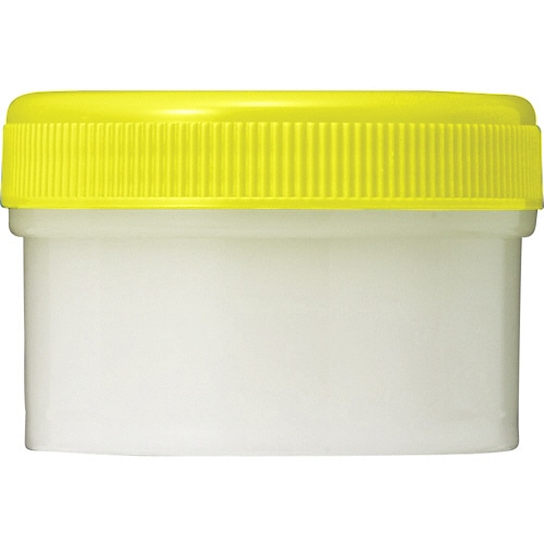 シンリョウ　SK軟膏容器　B型　60ml　黄　1セット（100個）（ご注文単位1セット）【直送品】