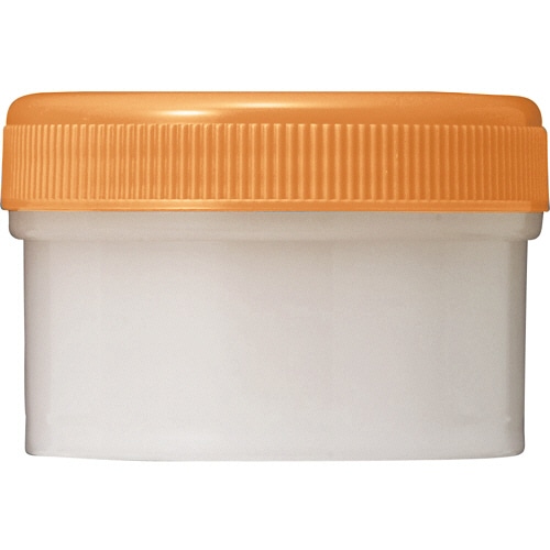 シンリョウ　SK軟膏容器　B型　60ml　オレンジ　1セット（100個）（ご注文単位1セット）【直送品】