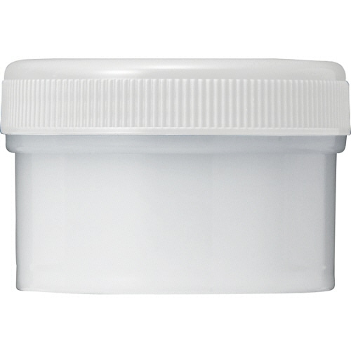 シンリョウ　SK軟膏容器　B型　60ml　白　1セット（100個）（ご注文単位1セット）【直送品】