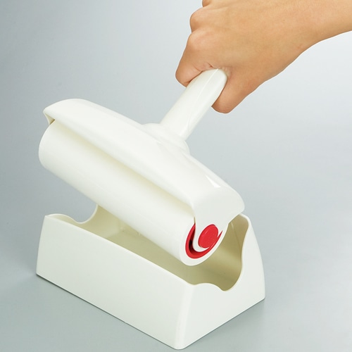 積水マテリアルソリューションズ　カーペットローラー　ミセスロール　本体　ハンディタイプ　J5CPHU　1本（ご注文単位1本）【直送品】