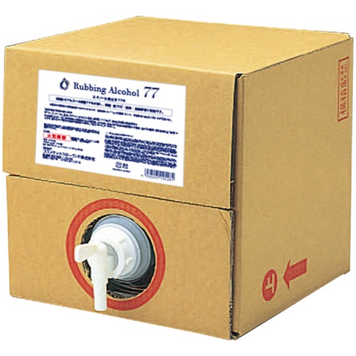 コスメテックスローランド 消毒用アルコール除菌液77 業務用 9L 1箱(ご注文単位1箱)【直送品】