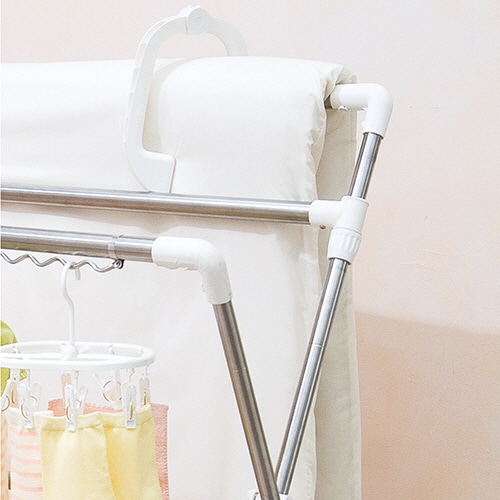 天馬　ポーリッシュ　組立式布団干し　X型　PS-07K　1台（ご注文単位1台）【直送品】