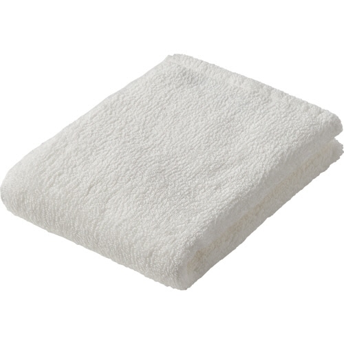 日本製吸水ロングタオル　ホワイト　1枚（ご注文単位1枚）【直送品】