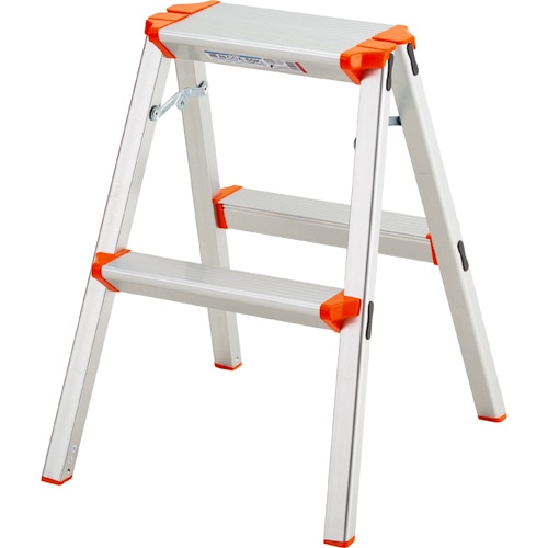 アルインコ アルミ踏み台 2段 CCA60K 1台(ご注文単位1台)【直送品】
