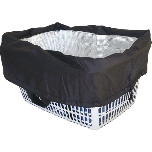 オカザキ 保冷保温ショッピングバッグ ボーダー柄 1個(ご注文単位1個)【直送品】