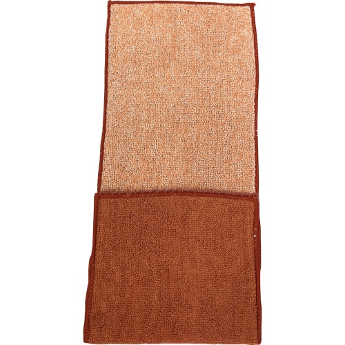 国産ポケット付きハンカチ　オレンジ　1枚（ご注文単位1枚）【直送品】