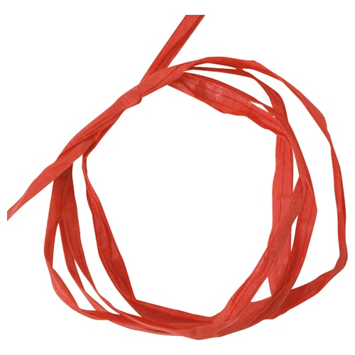 ヘッズ　ペーパーラフィア　5mm×50m　赤　PR-RE　1巻（ご注文単位1巻）【直送品】