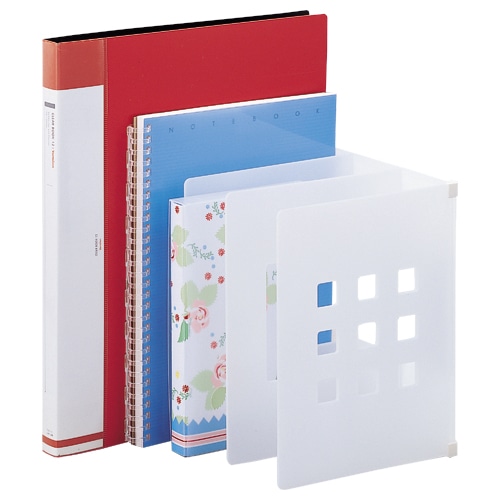 リヒトラブ 仕切ラック L 幅200mm 赤 A-7321-3 1個(ご注文単位1個)【直送品】