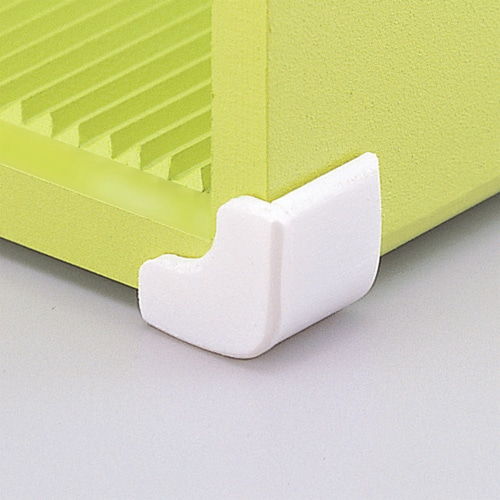 リヒトラブ 仕切ラック L 幅200mm 黄緑 A-7321-6 1個(ご注文単位1個)【直送品】