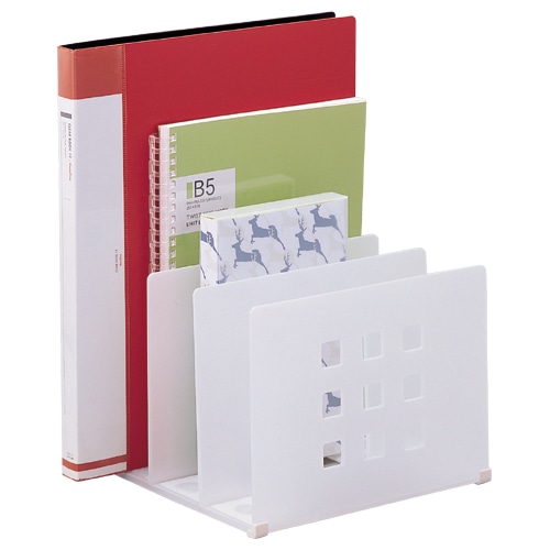 リヒトラブ 仕切ラック L 幅200mm 黄緑 A-7321-6 1個(ご注文単位1個)【直送品】