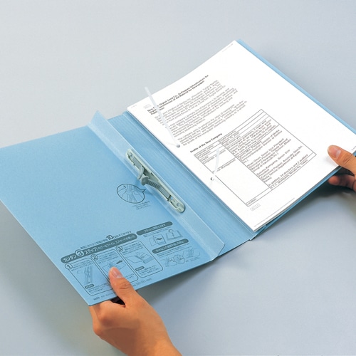 セキセイ のびーるファイル(エスヤード)PP貼り A4ヨコ 800枚収容 背幅17~97mm グレー AE-51FP-GL 1冊(ご注文単位1冊)【直送品】