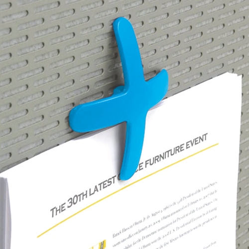 ライオン事務器 マグネットバー ペケピタミニ クロスバータイプ 幅57×奥行57×高さ8mm ローズピンク MB57X-1P 1個(ご注文単位1個)【直送品】