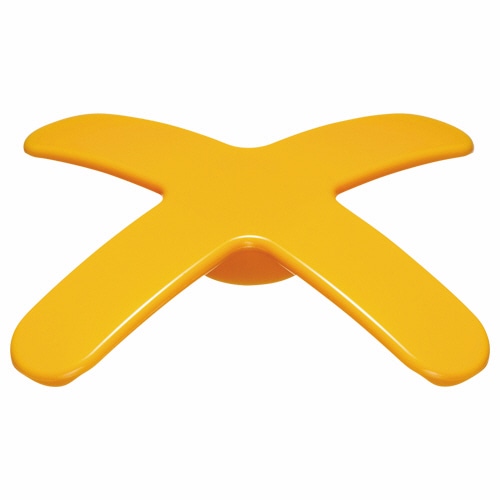 ライオン事務器 マグネットバー ペケピタミニ クロスバータイプ 幅57×奥行57×高さ8mm オレンジ MB57X-1P 1個(ご注文単位1個)【直送品】