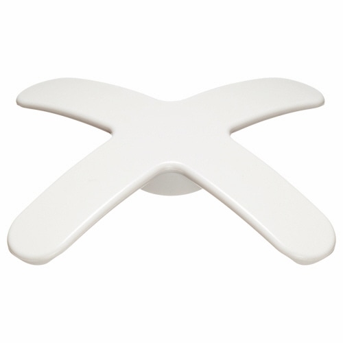 ライオン事務器 マグネットバー ペケピタミニ クロスバータイプ 幅57×奥行57×高さ8mm ホワイト MB57X-1P 1個(ご注文単位1個)【直送品】