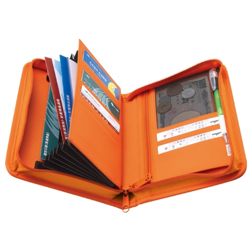 キングジム スキットマン 通帳&カード収納ケース A5 ダークグレー 2360-DG 1個(ご注文単位1個)【直送品】