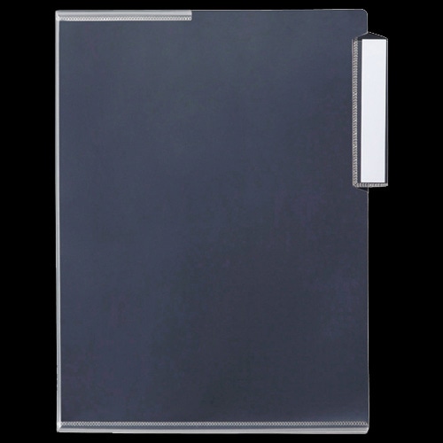 G-Aim　見出し付ホルダー　A4　サイドインデックス　マチ付　YF-820M　1パック（5枚）（ご注文単位1パック）【直送品】