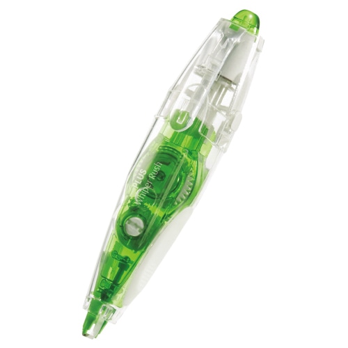 プラス　修正テープ　ホワイパーラッシュ　本体　4.2mm幅×6m　グリーン　WH-064　1個（ご注文単位1個）【直送品】