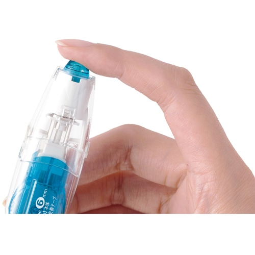 プラス　修正テープ　ホワイパーラッシュ　交換テープ　5mm幅×6m　ブルー　WH-065R　1個（ご注文単位1個）【直送品】