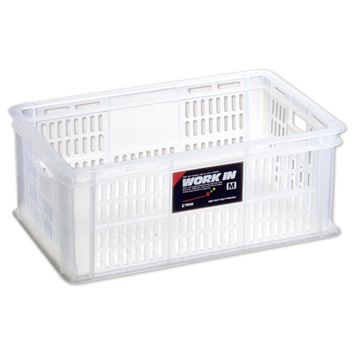 天馬　ワーク・イン　M　W407×D257×H156mm　クリア　1個（ご注文単位1個）【直送品】