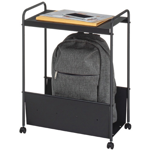 トヨダプロダクツ パーソナルワゴン サテンブラック PW-1SK 1台(ご注文単位1台)【直送品】