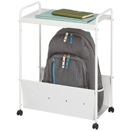 トヨダプロダクツ パーソナルワゴン ホワイト PW-1W 1台(ご注文単位1台)【直送品】