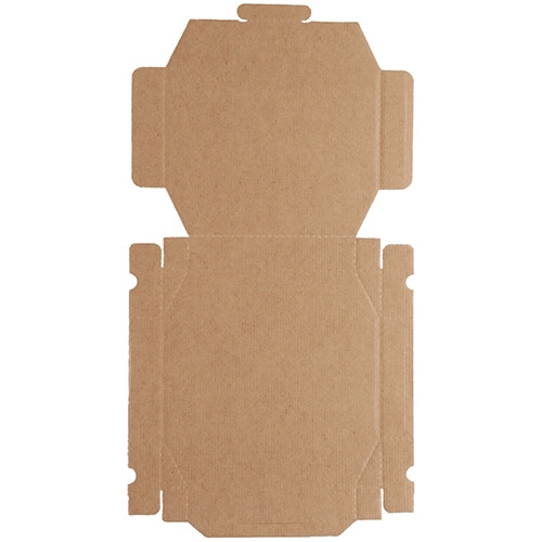 シモジマ SWAN 食品容器 ピザ箱 10インチ用 未晒無地 #004200551 1パック(25枚)(ご注文単位1パック)【直送品】