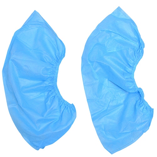 伊藤忠リーテイルリンク　不織布シューカバー　ブルー　XSB-2　1パック（100枚）（ご注文単位1パック）【直送品】