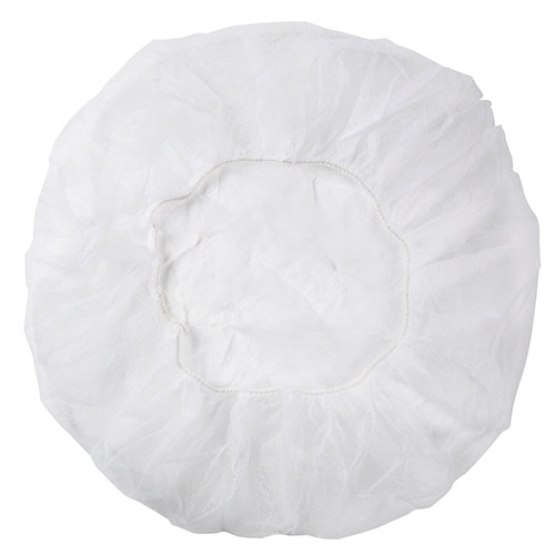 伊藤忠リーテイルリンク　不織布キャップ　ホワイト　XCW-2　1パック（100枚）（ご注文単位1パック）【直送品】