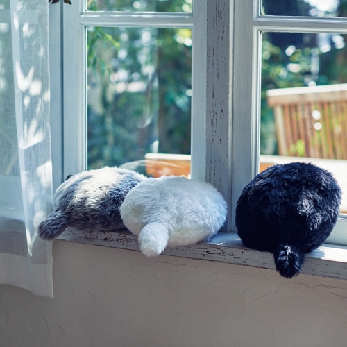 ユカイ工学 Petit Qoobo ノワール(黒) YE-PQ001N 1個(ご注文単位1個)【直送品】