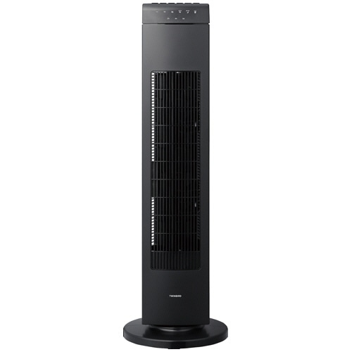 ツインバード タワーファン ブラック EF-D914B 1台(ご注文単位1台)【直送品】