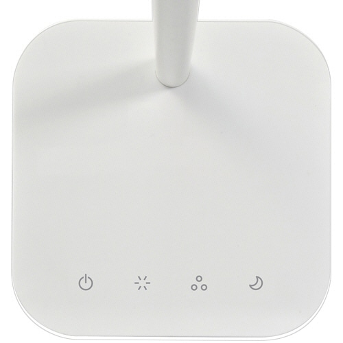 ELPA LEDデスクライト USB付 ホワイト AS-LED11(W) 1台(ご注文単位1台)【直送品】