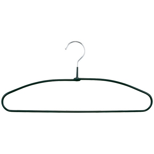 サワフジ　ノンスリップスリムハンガー　ブラック　SB-13-5P-BK　1パック（5本）（ご注文単位1パック）【直送品】