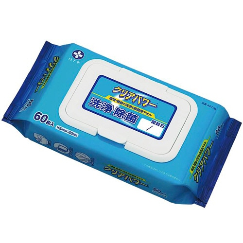 白十字　クリアパワー　ピロー　1パック（60枚）（ご注文単位1パック）【直送品】