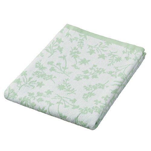 林　無撚糸フェイム　バスタオル　グリーン　BG423304　1枚（ご注文単位1枚）【直送品】