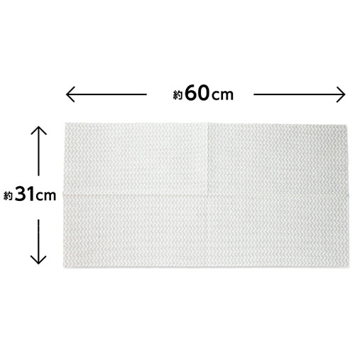 ストリックスデザイン 抗菌カウンタークロス厚手 BOXタイプ ベージュ SA-165 1箱(50枚)(ご注文単位1箱)【直送品】