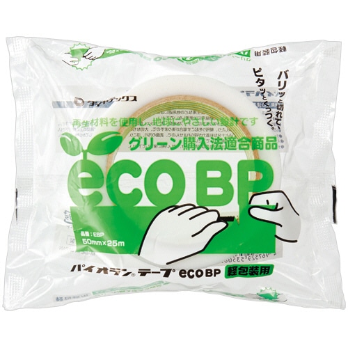 ダイヤテックス　軽包装用テープ　ecoBP　50mm×25m　EBP　1巻（ご注文単位1巻）【直送品】