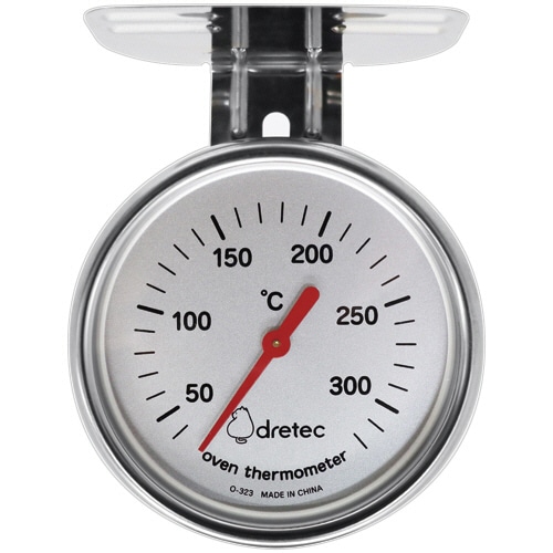ドリテック　オーブン温度計　シルバー　O-323SV　1個（ご注文単位1個）【直送品】