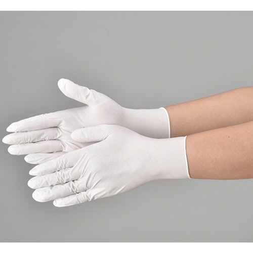 エブノ ニトリルトライ4 ホワイト パウダーフリー S No-558 1箱(100枚)(ご注文単位1箱)【直送品】