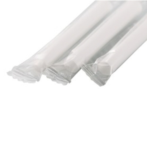 シバセ工業 アルコール検知器用ストロー 8mm×7cm ストレート フィルム包装 白 253 1箱(440本)(ご注文単位1箱)【直送品】