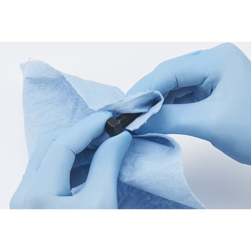 ショーワグローブ No.8810 ニトリスト・ニューフィット パウダーフリー L ブルー NO.8810-L 1箱(100枚)(ご注文単位1箱)【直送品】